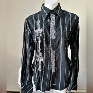 Vintage English Laundry hand stitched button down.  Size medium.